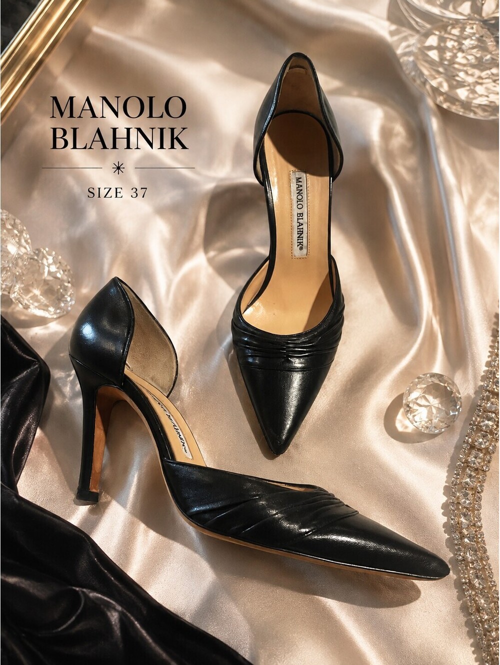 Manolo Blahnik Heels - Size 37